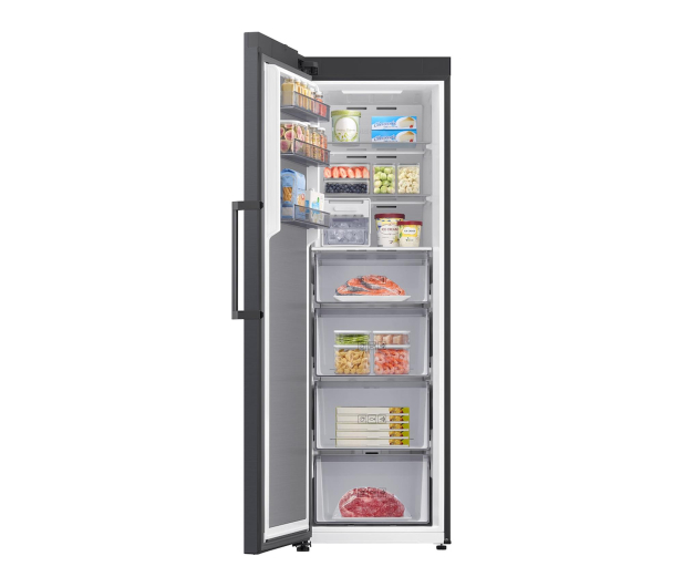 Zamrażarka Samsung RZ70H32HEFEO Twin No Frost 185,8cm 36dB Grafitowa Stal 14,8kg/24h AI 323L - 1529116 - zdjęcie 5